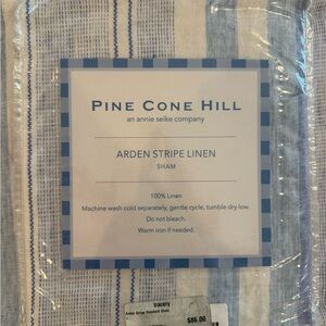 New with packaging. Pinecone Hill Linen Shams